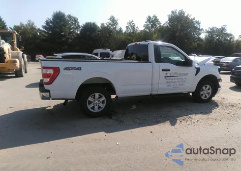 2022 Ford F-150 Xl из США, поврежденный, VIN 1FTMF1EB2NKF03444